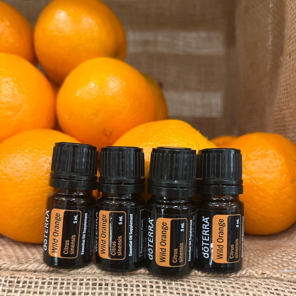 Wild Orange Essential Oil- Set of 4